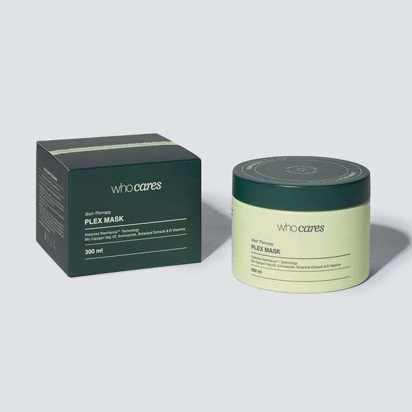 Реконструююча маска для волосся whocares Hair Therapy PLEX Mask 300 ml 2609 фото