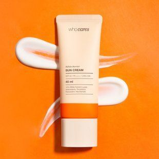 Солнцезащитный крем с антиоксидантными свойствами Whocares Bifida Barrier Sun Cream 40 мл 2610 фото