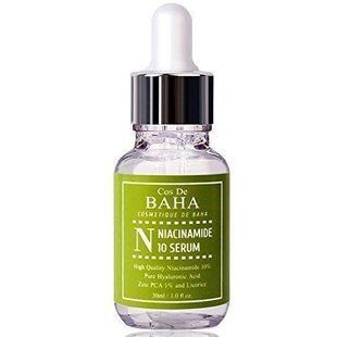 Сыворотка с ниацинамидом и цинком Cos de Baha 10% Niacinamide 30 ml 341 фото