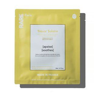 Успокаивающая тканевая маска Rare Paris Tr&eacute;sor Solaire Soothing Face Mask 1 шт 2275 фото