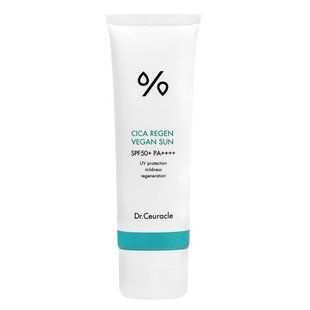 Солнцезащитный крем с центеллой азиатской Dr.Ceuracle Cica Regen Vegan Sun SPF50+ PA++++, 50 мл 713 фото