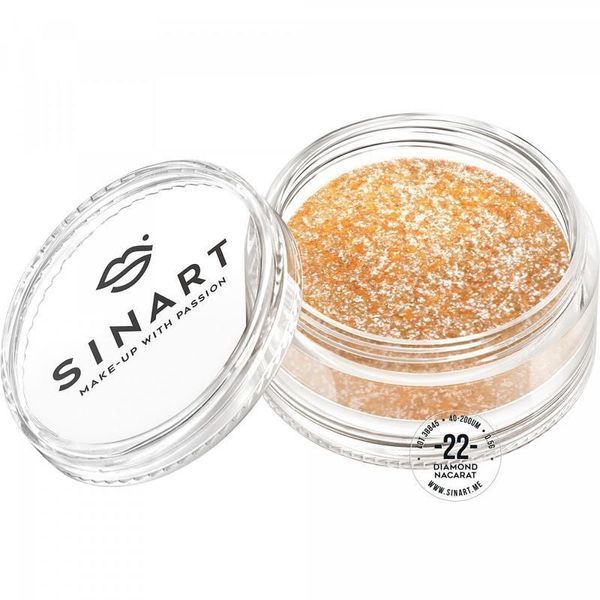 Sinart 022 DIAMOND NACARAT слюда для век 1588 фото