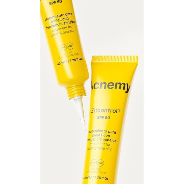 Солнцезащитный крем для кожи склонной к акне Acnemy Zitcontrol SPF 50 40 мл 2826 фото
