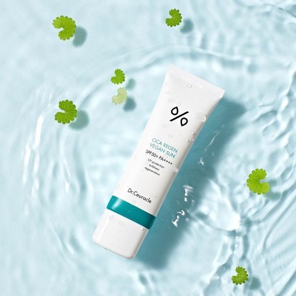 Солнцезащитный крем с центеллой азиатской Dr.Ceuracle Cica Regen Vegan Sun SPF50+ PA++++, 50 мл 713 фото