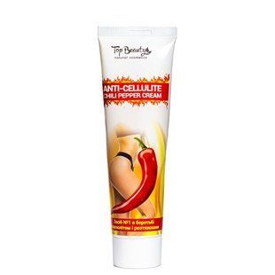 Антицеллюлитный крем с перцем Top Beauty Anti-Cellulite Chili Pepper Cream 100 мл 2775 фото