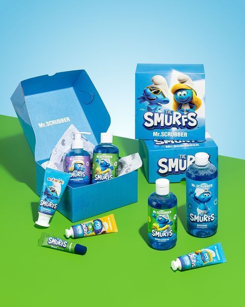 Mr. Scrubber Подарунковий набір The Smurfs Bubble Fun Set 2239 фото