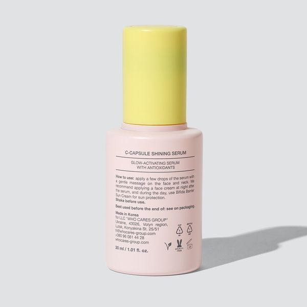 Мультивитаминная сыворотка для лица с инкапсулированным витамином C Whocares Shining C-Capsule Serum 30 мл 2614 фото