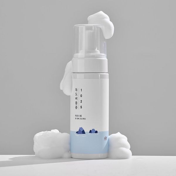 Очищающая пенка для проблемной кожи ROUND LAB 1025 Dokdo Bubble Foam 174 фото