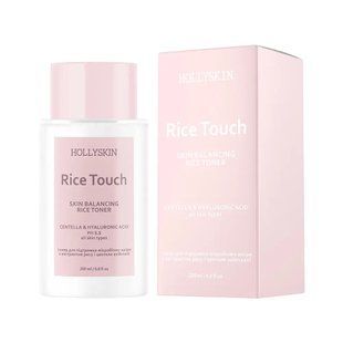 Тонер Hollyskin для поддержки микробиома кожи с экстрактом центеллы и рисом 200 ml 347 фото