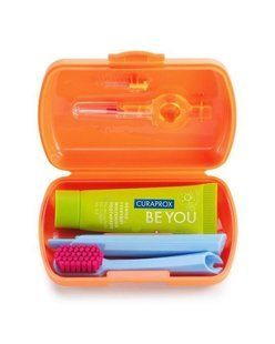 Набор для путешествий Curaprox Be You Travel Set Orange 1747 фото