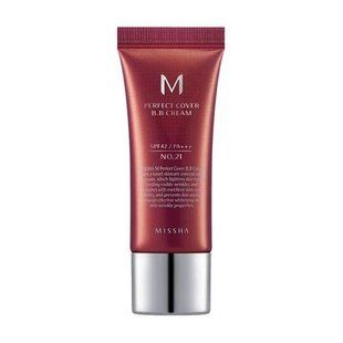 BB крем Missha M Perfect Cover BB Cream SPF42 PA++ №21, 20 мл 1889 фото