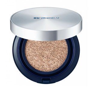 Кушон з полінуклеотидами та вітаміном U 21 відтінок CUSKIN Vitamin U Coverfit Cushionpact SPF50+ / PA++++ 2886 фото