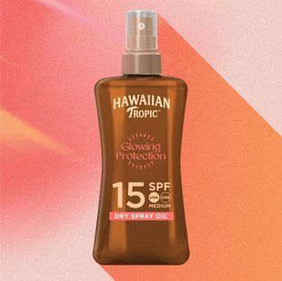 Спрей для засмаги Hawaiian Tropic Protective Dry Oil Spray SPF 15, 200 ml 2618 фото