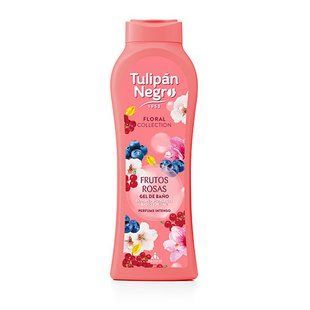 Парфюмированный гель для душа Tulipan Negro РОЗОВЫЕ ФРУКТЫ, 650 мл 1541 фото