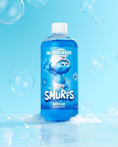 Mr. Scrubber Піна для ванни The Smurfs Smurfberry 2236 фото
