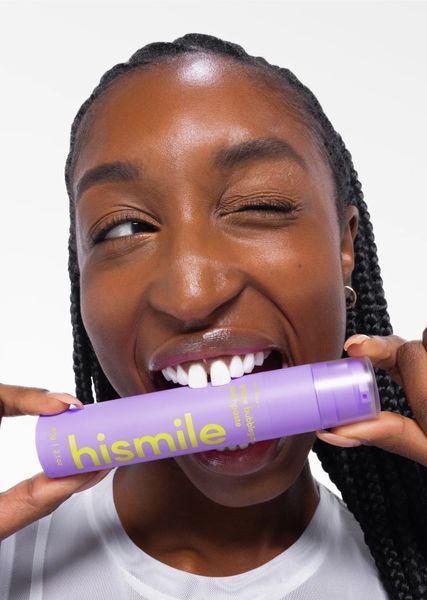 Зубна паста зі смаком виноградної жуйки hismile Grape Bubblegum Toothpaste 60g 1561 фото