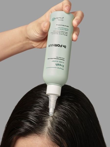 Освежающая маска-пилинг для очищения кожи головы Dr.FORHAIR Phyto Fresh Scalp Scaler, 200 мл 697 фото