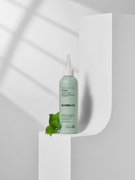 Освежающая маска-пилинг для очищения кожи головы Dr.FORHAIR Phyto Fresh Scalp Scaler, 200 мл 697 фото