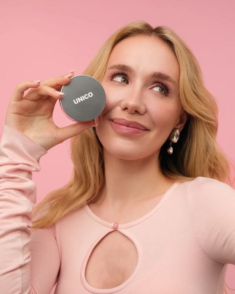Рожева фінішна пудра для обличчя UNICO Setting&Finishing Powder PINK 2948 фото