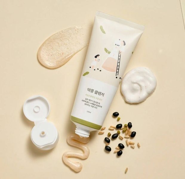 Очищающая пенка с экстрактом черных соевых бобов ROUND LAB Soybean Cleanser 640 фото