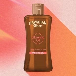 Олійка для тіла для підвищення стійкості засмаги Glowing oil tanning Hawaiian Tropic, 200 ml 2620 фото