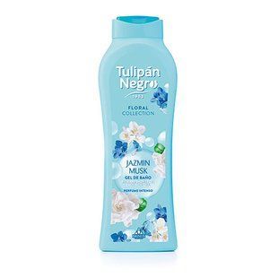 Парфюмированный гель для душа Tulipan Negro ЖАСМИНОВИЙ МУСКУС, 650 мл 1540 фото