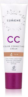 Тональный крем LUMENE CC CREAM SPF 20 TAN №4 30 мл 1914 фото