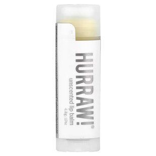 Бальзам для губ Hurraw! Без ароматизаторов Unscented Balm  2121 фото