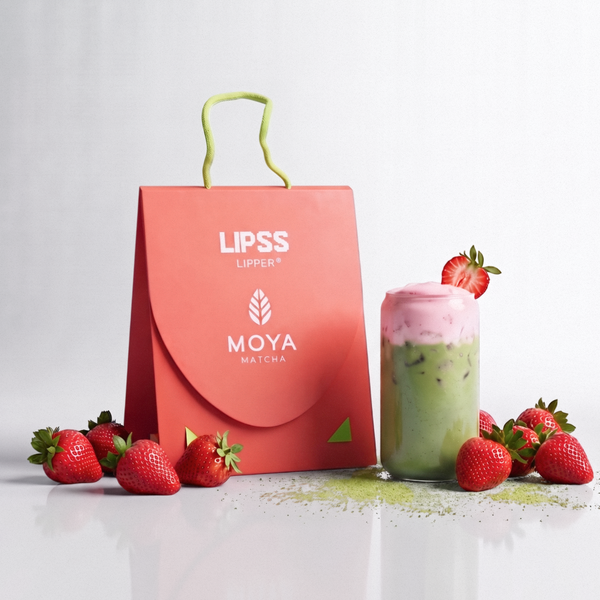 Lipper блиск з ароматом полуничної матчі LIPSS &times; MOYA MATCHA STRAWBERRY LIPPER 3249 фото