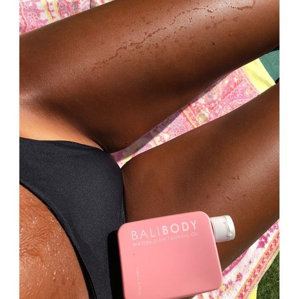 Масло для засмаги з насінням кавуна Bali Body Watermelon Tanning Oil SPF 15, 100 ml 2729 фото
