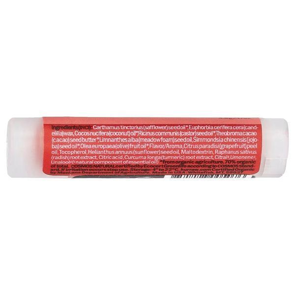 Бальзам для губ Hurraw! Grapefruit Lip Balm  393 фото