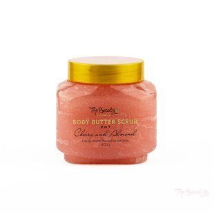 Баттер-скраб для тела 2 в 1 Top Beauty 400 г. Вишня и миндаль 137 фото