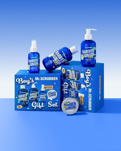 Mr. Scrubber Дитячий подарунковий набір Barber Junior Boy&rsquo;s Gift Set 2229 фото