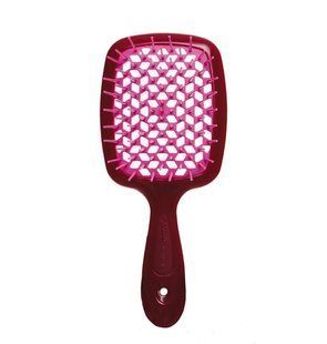 Janeke Superbrush &mdash; расческа для волос бордового цвета с фиолетовым 1448 фото