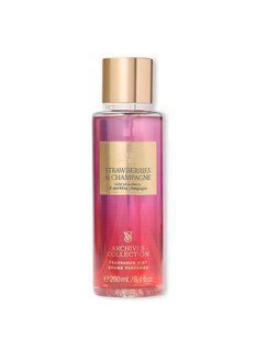 Парфюмированный спрей для тела Victoria's Secret Strawberries & Champagne Body Mist 1490 фото