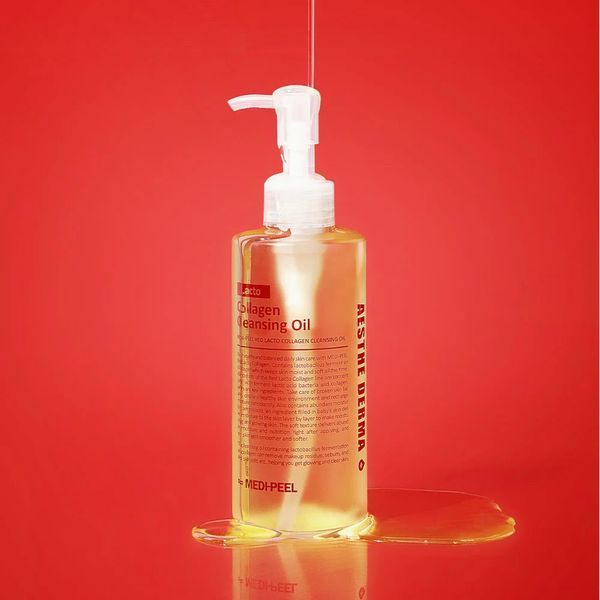Гідрофільна олія для обличчя Medi-Peel Red Lacto Collagen Cleansing Oil 2.0, 200 мл 2839 фото