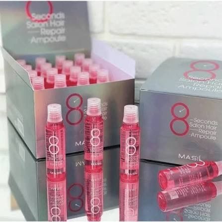 Протеїнова маска-філер для пошкодженого волосся Masil 8 Seconds Salon Hair Repair Ampoule 2892 фото