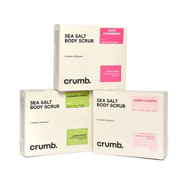 CRUMB Саше Sea salt scrub Tobacco & Papyrus 1260 фото