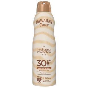 Спрей для засмаги Lotion Spray SPF 30 Hydrating Protection Lotion Spray 177 ml Hawaiian Tropic 2791 фото