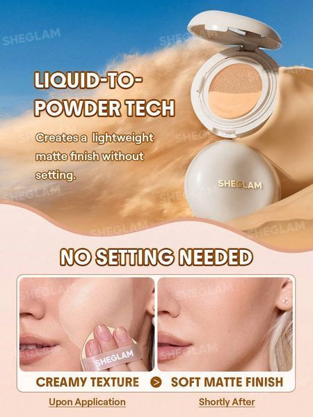Кушон Sheglam Cushion Foundation оттенок Buttercream 2528 фото