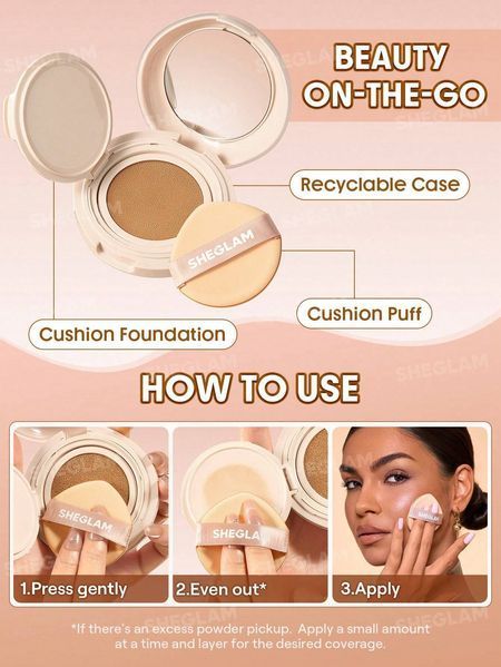 Кушон Sheglam Cushion Foundation оттенок Buttercream 2528 фото