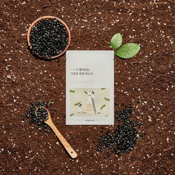 Питательная тканевая маска с экстрактом черных соевых бобов ROUND LAB Soybean Nourishing Mask 185 фото