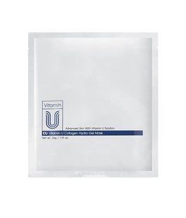 Гідрогелева маска подвійної дії для наповнення та сяйва шкіри CU Skin Vitamin U Collagen Hydro Gel Mask 2685 фото