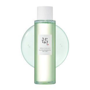 Деликатный тоник-эксфолиант для каждодневного использования BEAUTY OF JOSEON Green Plum Refreshing Toner AHA + BHA 150 мл 1640 фото