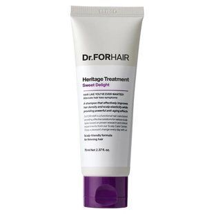 Увлажняющая маска-кондиционер для тонких волос DR.FORHAIR Heritage Treatment Sweet Delight, 70 мл 1760 фото