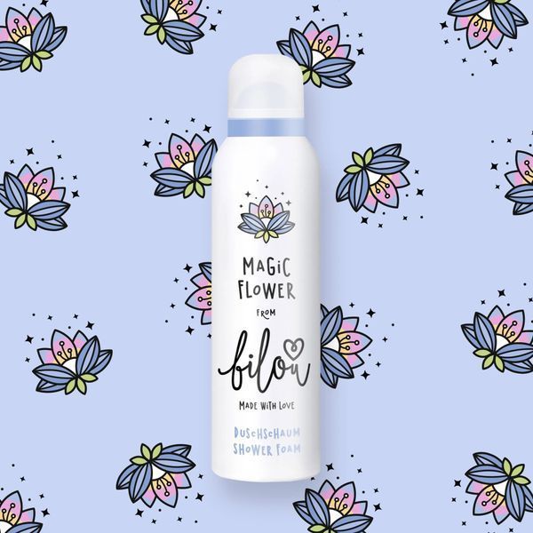 Пінка для душу Bilou Magic Flower  407 фото