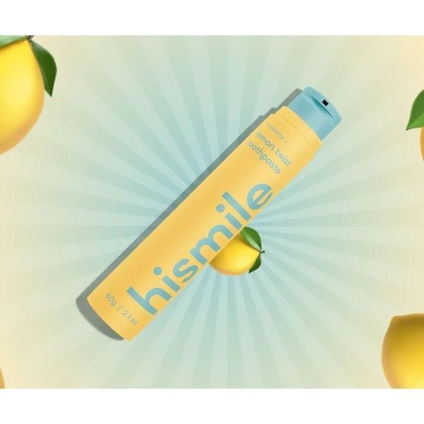 Зубная паста со вкусом лимона Hismile Lemon Twist Toothpaste 60g 1565 фото