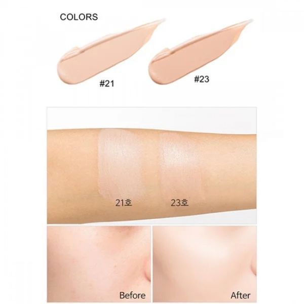 Белый кушон Missha Magic Cushion Moist Up SPF50+/PA+++ 101 фото