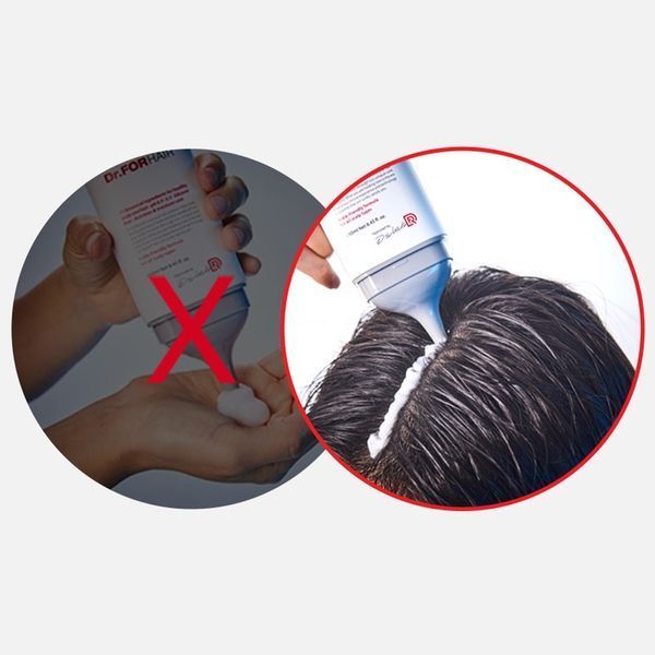 Оздоровительная маска для кожи головы Dr.FORHAIR Folligen Scalp Pack, Мініатюра 50мл 698 фото