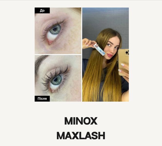 Сыворотка  для роста ресниц и бровей Minox Maxlash 525 фото